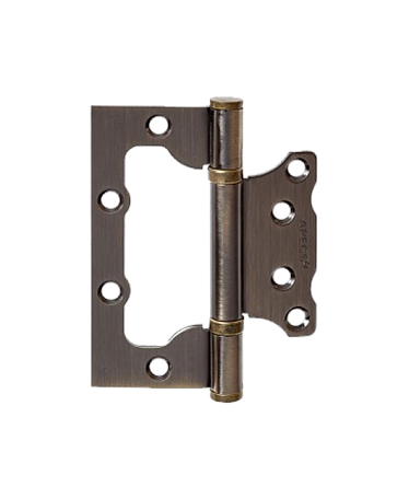 Накладные петли бабочки Петля накладная APECS 100*75*2.5 B2 AB 